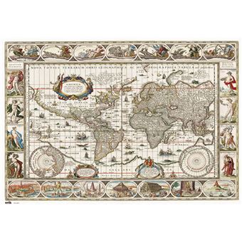 Base para Secretária Mapas | Ancient World Map - 1