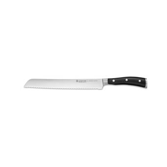 Faca de Pão Wusthof Classic Ikon | 23 cm - Preto - 1