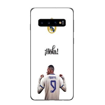 Capa Maniacase para Samsung Galaxy S10 Plus Kylian Mbappe Real Madrid 9 Hola - 1
