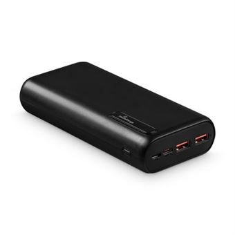 Power Bank MediaRange MR756 | 20000 mAh | Preto - 1