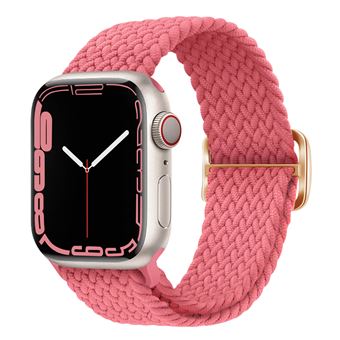 Bracelete Avizar para Apple Watch 41mm / 40mm / 38 mm | Nylon Trançado Respirável - Rosa - 1