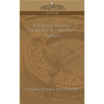 the Secret Societies Of All Ages Countries Volume Paperback - - 1