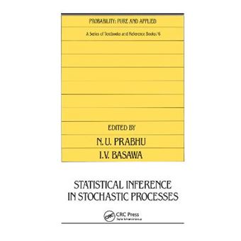 Statistical Inference In Stochastic Processes 6 Probability Pure And Applied - 1