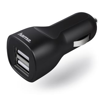 Carregador de dispositivos móveis hama 00123545 automático preto