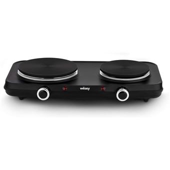 Placa Portátil Wëasy PLW225 | 4150 W | 2 Zonas | Preto - 1