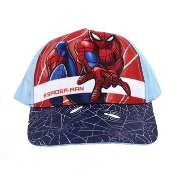 Boné Infantil Marvel Homem Aranha | Azul Claro | Poliéster - 1