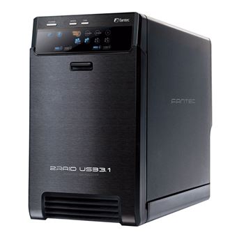 Fantec QB-X2U31R 3.5" Caixa de disco rígido Preto - 1