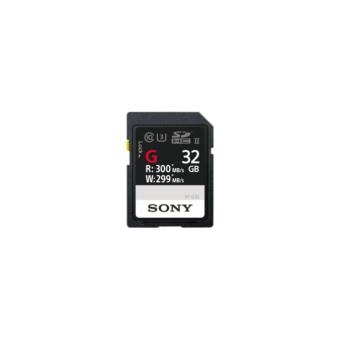 cartão de memória Sony SF-G UHS-II 32 GB 32GB SD UHS-II Class 10 Preto
