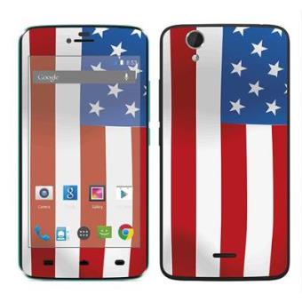 Adesivo Royalsticker Para Wiko Birdy (Sticker : American Flag) - 1