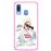 Capa Hapdey para Samsung Galaxy A40 2019 Design Stay Cool Selfie Queen em Silicone Flexível e TPU Cor-de-Rosa_0