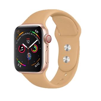 Bracelete de Silicone Gift4Me para Apple Watch Series 9 - 41mm - Cor de Pele - 1