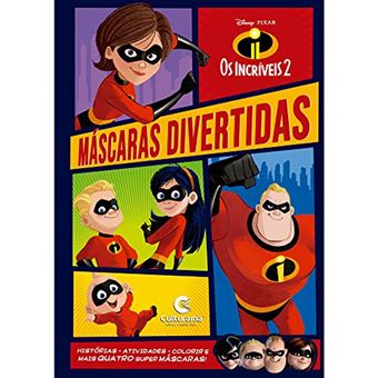 Mascaras Divertidas Os Incriveis 2 - 1