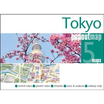 Tokyo Popout Map By Heartwood Publishing - 1