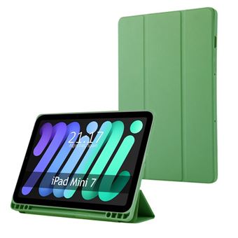Capa TUMUNDOSMARTPHONE Smart Flip para Apple iPad Mini 7 (2024) | Verde - 1