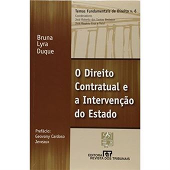 O Direito Contratual E A Intervenção Do Estado - Volume 6 - 1
