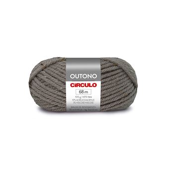 Fio de Tricot Circulo Outono | 100G | Cristal - 1
