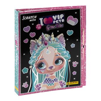 Vip Pets Scratch Book - Glitter Twist - 1