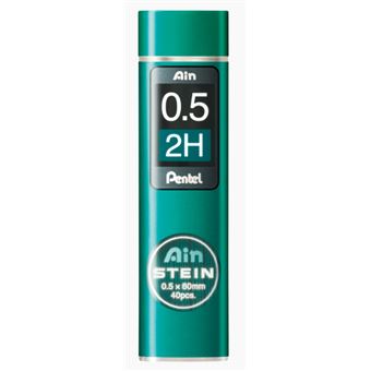 Pentel C275-2HO recarga para canetas Cinzento Fina 40 peça(s) Verde - 1