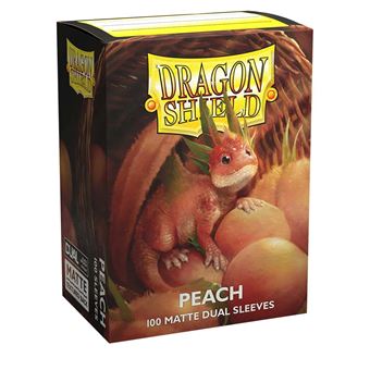 Dragon Shield Sleeves Dual Matte (100) Peach - 1