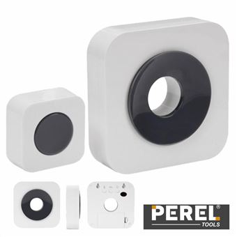 Campainha Perel Sem Fios com Comando 36 Tons - 1