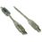 InLine 34510 cabo USB 1 m USB A USB B Transparente_1