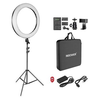 Ringlight Profissional Neewer com Bateriais Icluídas | 21"" | 51cm - 1