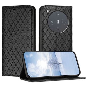 Capa ZURSANA para ZTE Nubia P9 Pro 5G | Pele PU | Suporte para Cartões | Aba de Proteção | Preto - 1