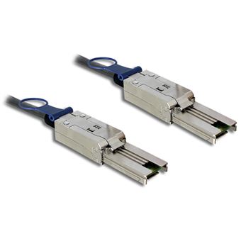 Cabo Serial Attached Scsi (sas) DeLOCK 2m, Mini SAS SFF-8088 - Mini SAS SFF-8088 | Preto - 1