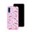 Capa Hapdey para Samsung Galaxy A50 2019 | Silicone Flexível em TPU | Design - Rosa_2