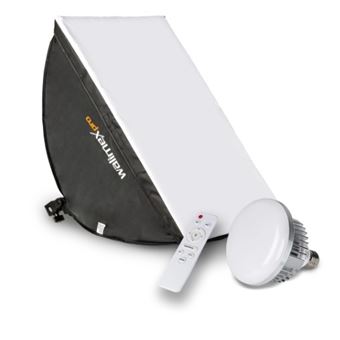 Luz Contínua de Estúdio Fotográfico Walimex Pro LED | Branco - 1