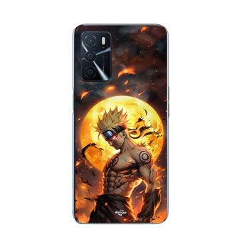Capa Maniacase para Oppo A16s escuro naruto lua 3D - 1