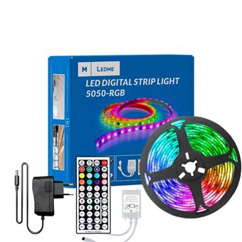 Pack Fita de LED LEDME | 12V | 5050 | 30L | RGB | 5 m - 1