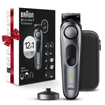 Máquina de Cortar Cabelo Braun 7440 | Cinzento - 1