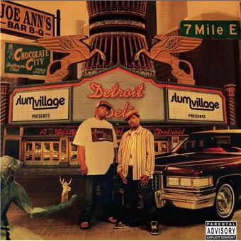 SLUM VILLAGE - Detroit Deli (A Taste Of Detroit) [VINIL AMARELO TRANSPARENTE MARMOREADO] Edição Limitada [RSD 2024] - 1