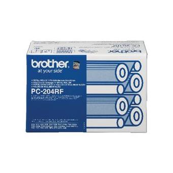 Fita De Transferencia Térmica Brother Original Pc204Rf Preto 4 Unidades - 1