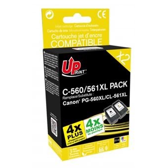 Tinteiro Reciclado Uprint para Canon Pixma TS 5300 | Pack 2 - 1