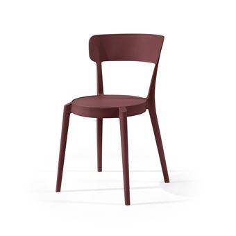 Cadeira 3G Resins | Pack 4 unidades | bordeaux - 1