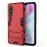 Capa Magunivers para Xiaomi Mi CC9 Pro/Note 10 | TPU | híbrido | Muleta - Vermelho_1
