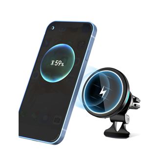 Carregador Wireless Magnético Chronus | 10W | 360° | para iPhone Samsung | Preto - 1
