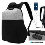 Mochila Blaupunkt com Porta USB e Sistema Anti Roubo
