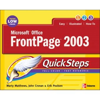 Microsoft Office FrontPage 2003 QuickSteps - Paperback - 2004 - 1