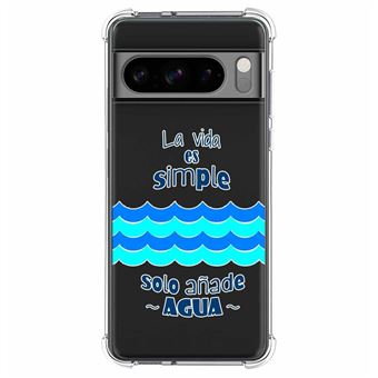 Capa Tumundosmartphone de silicone anti-choque para Google Pixel 8 Pro 5G design Desenhos aquáticos - 1