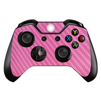 Autocolantes de Proteção HSMY para Comando Microsoft Xbox One - Multicolorido -XBOX ONEctrl-pink carbon - 1