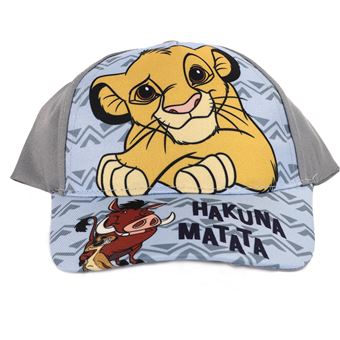 Boné Infantil Disney Hakuna Matata | Cinzento | Algodão - 1