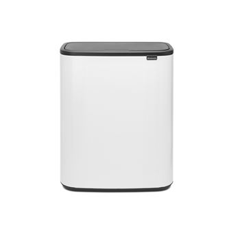 Cesto de Lixo Brabantia Bo Touch Bin | Branco - 1