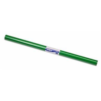 Rollo semiperforado papel lustro 0.50x16.25 m verde - 1