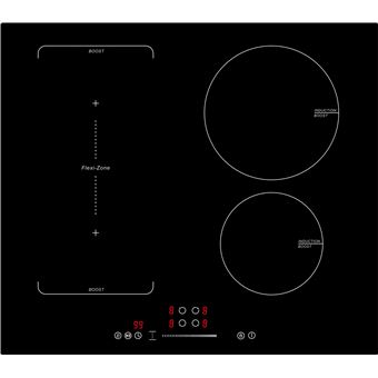 Placa de Indução Meireles MI 1503 | Elétrica | 59 cm | 4 Zonas | Preto - 1