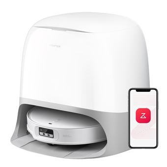 Aspirador Robot com Mopa Roborock Qrevo CurvX | 220 min | Branco - 1