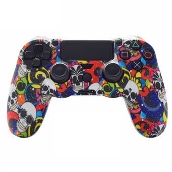 Capa HSMY Silicone Anti-Queda para Comando PS4/Slim/Pro - Multicolorido 8 - 1