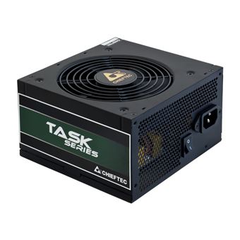 Fonte de Alimentação Chieftec Task TPS-500S | Preto - 1